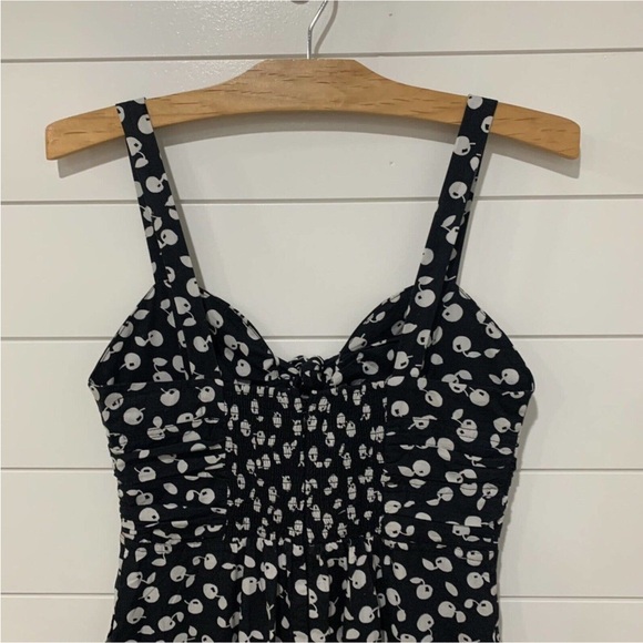 Anthropologie Maeve Cherry Cecilia Midi Dress Cherries - Picture 15 of 16